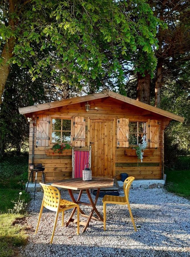 Le Chalet Du Clos Giot Saint-Vaast-la-Hougue Exterior foto