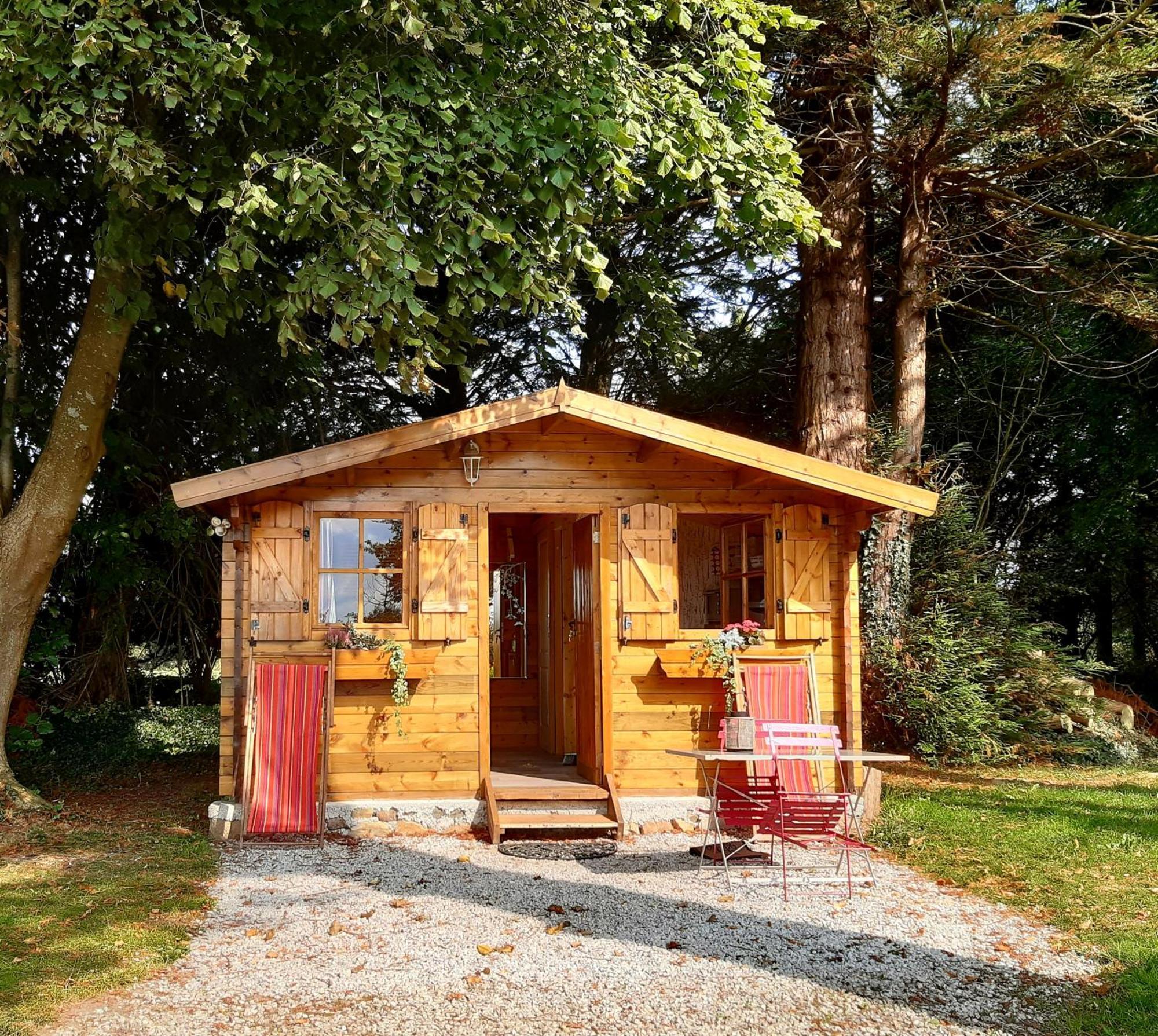 Le Chalet Du Clos Giot Saint-Vaast-la-Hougue Exterior foto